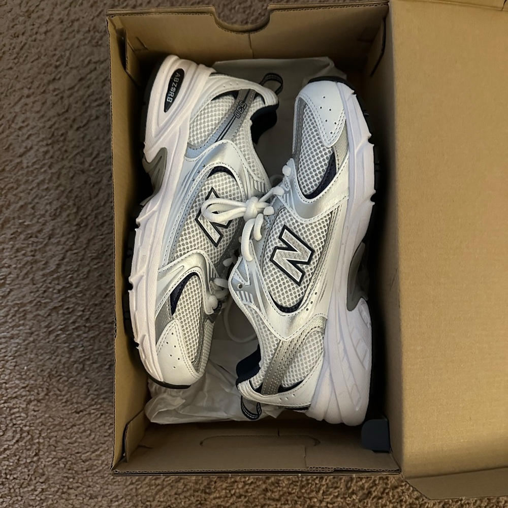 New balance 530 white/navy blue
